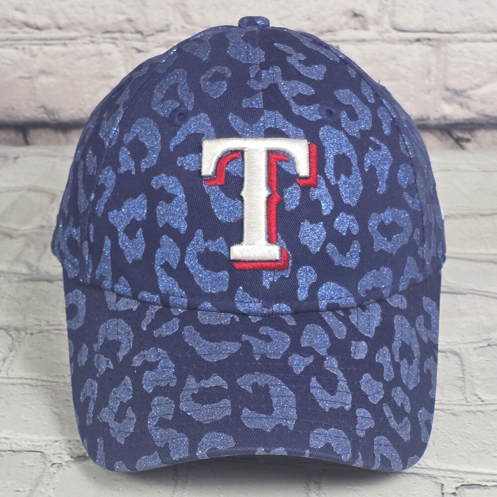 New Era 9TWENTY Texas Rangers Women's Leopard Animal Print Adjustable Cap